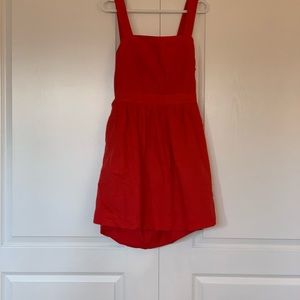 Red sundress